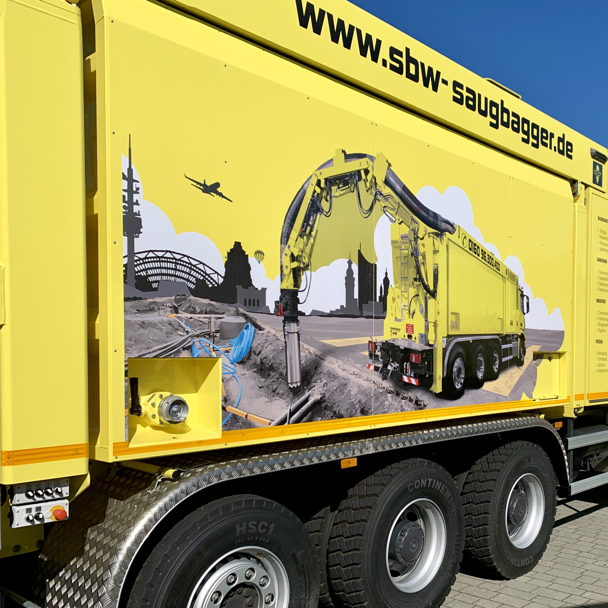 sbwsaugbagger.de Saugbaggerleistungen